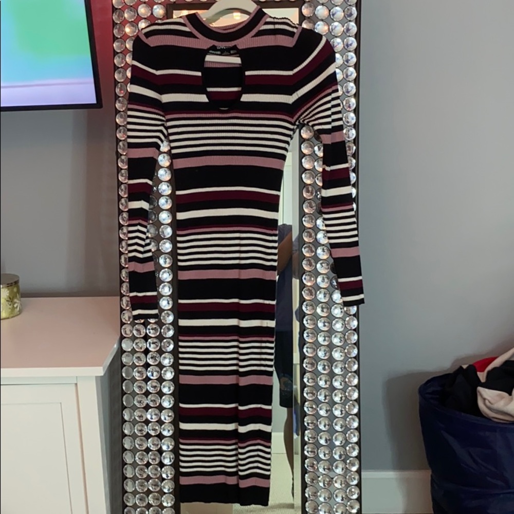 Long sleeve long dress